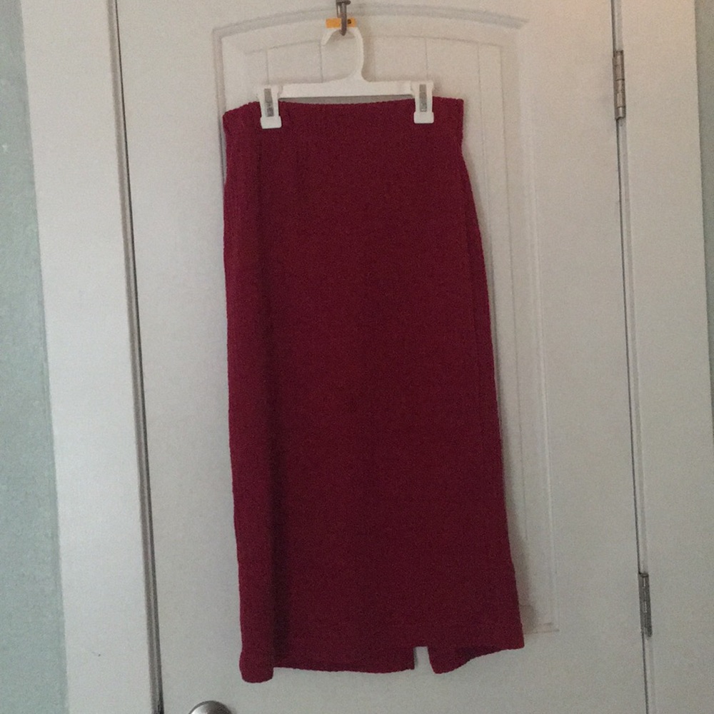 Vintage Red Skirt